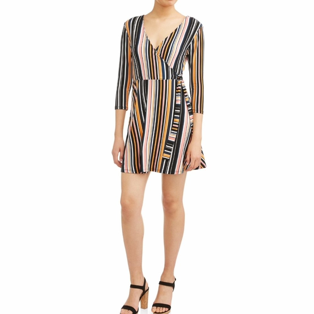 Wrap inspired dress.